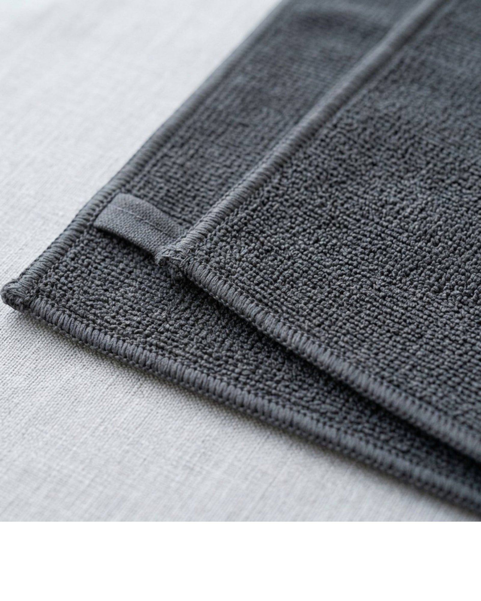 Tastl Cooling Sports Towel Microfiber 40 x 12 in Charcoal
