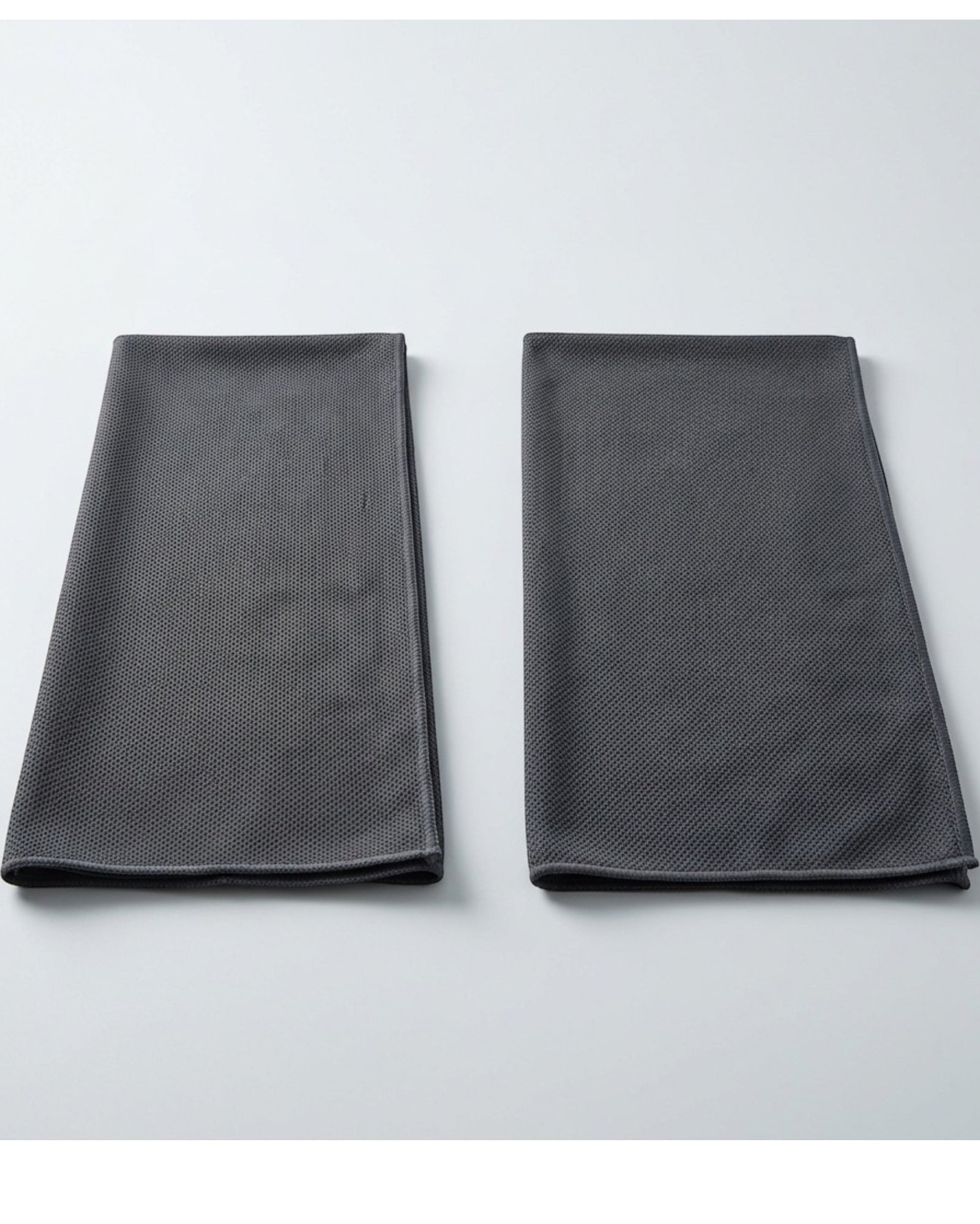 Tastl Cooling Sports Towel Microfiber 40 x 12 in Charcoal