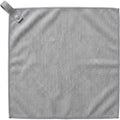 Tastl Running Towel with Snap Loop Microfiber Gray