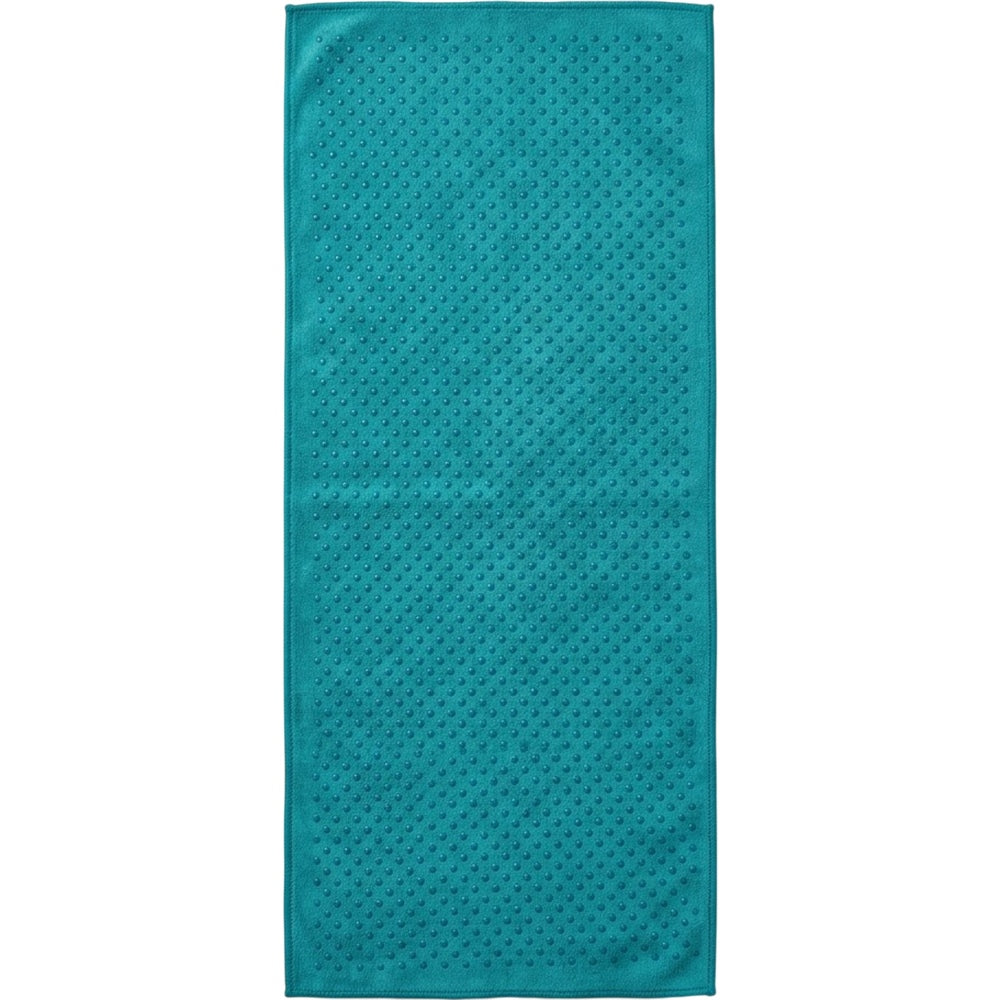 Tastl Yoga Mat Towel Non-Slip Dots 72 x 24 in Teal