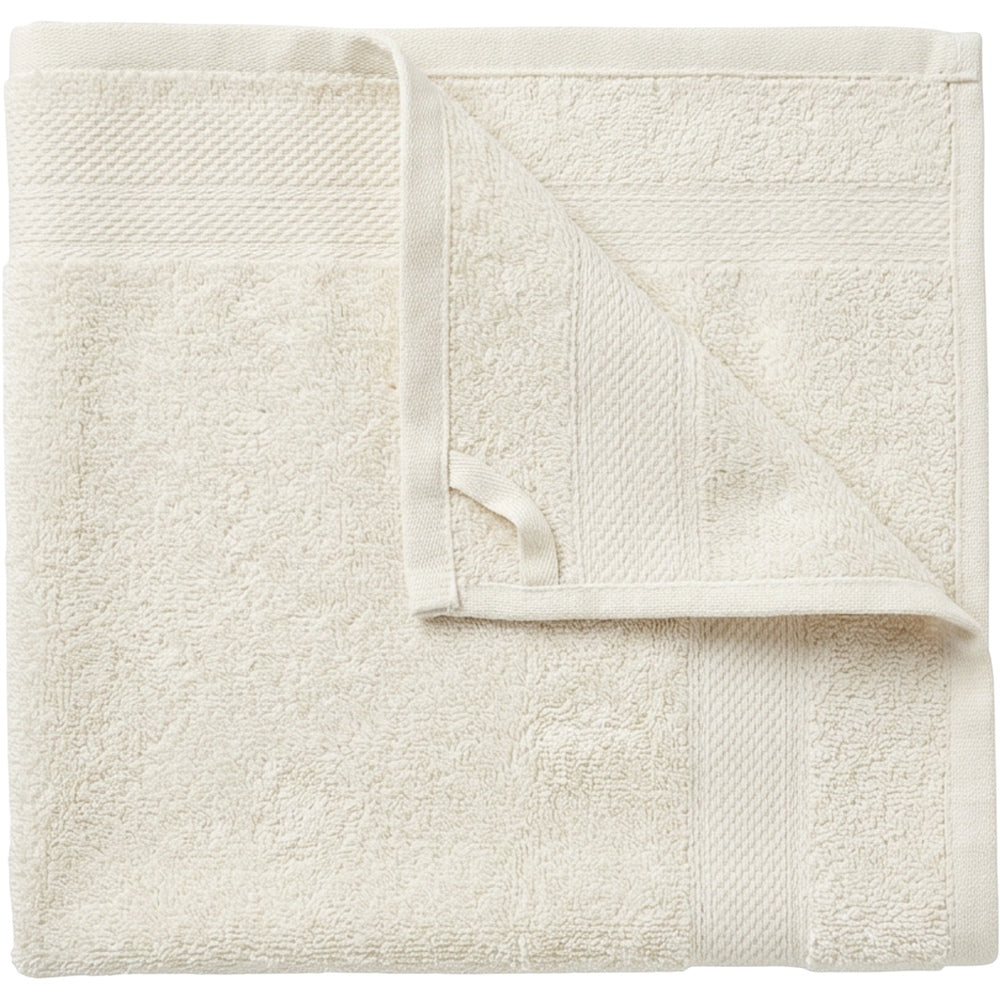 Tastl Courtline Cotton Terry Sports Towel 18 x 36 in Natural White - Product view