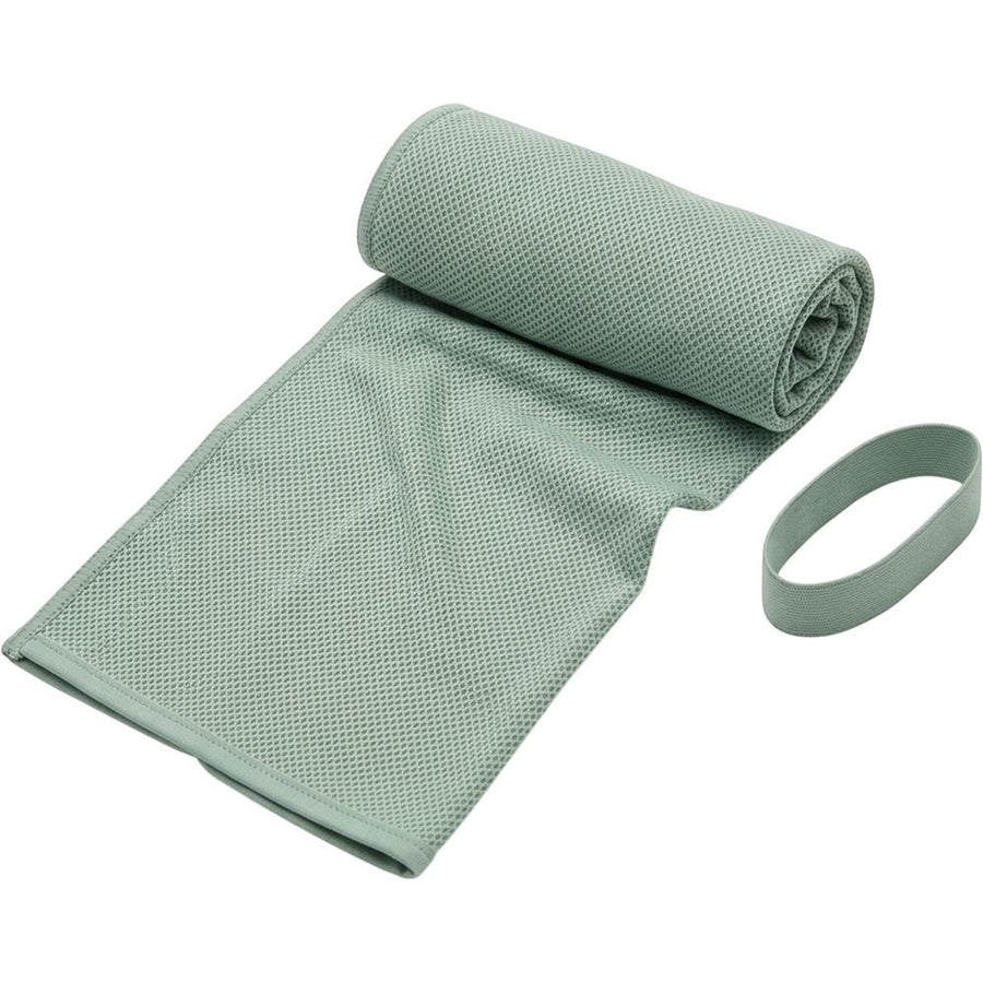 Tastl Trailmesh Cooling Towel 10 x 44 in Fog Green